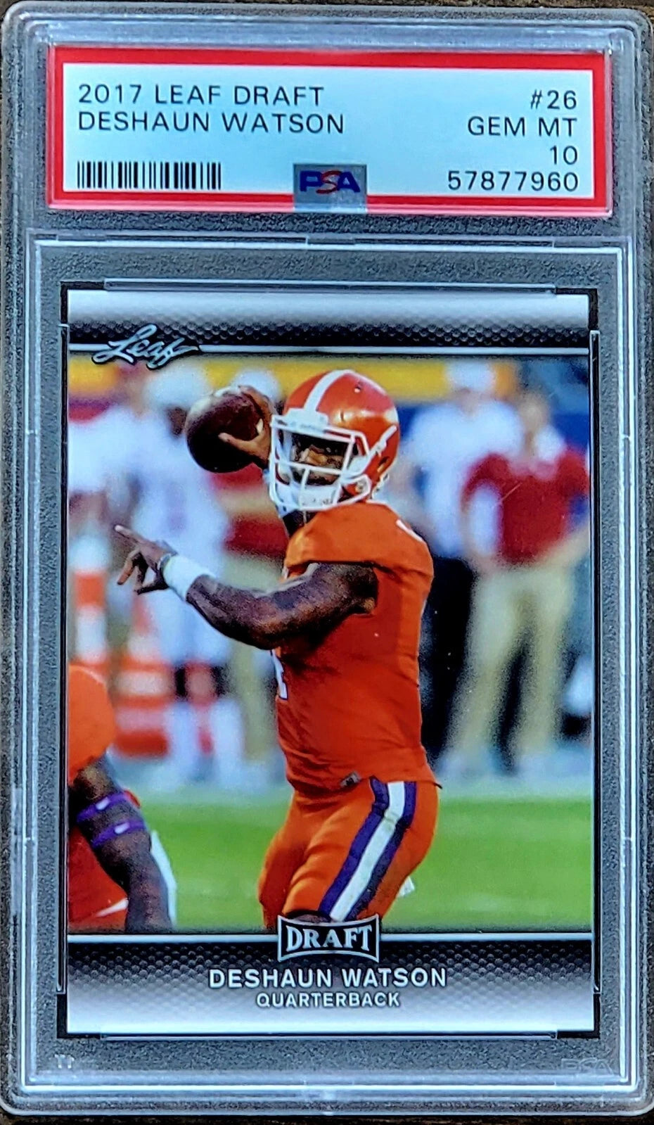 2017 LEAF DRAFT #26 DESHAUN WATSON