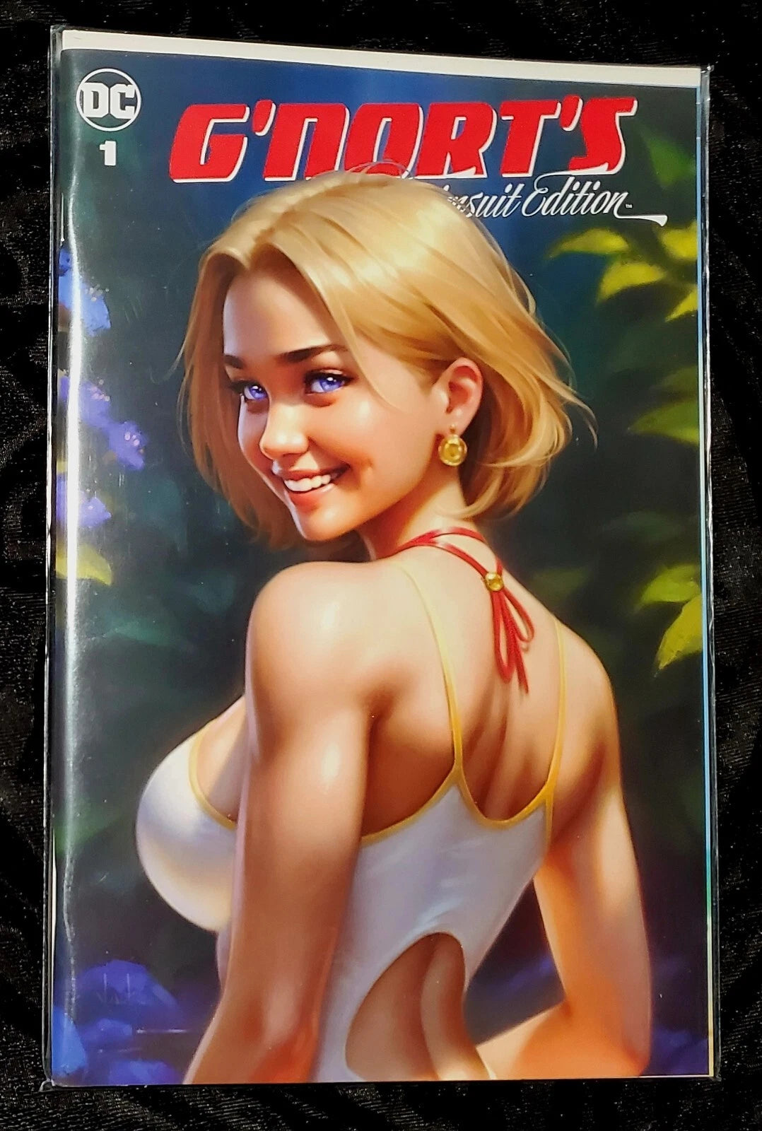 GNORTS ILLUSTRATED SWIMSUIT EDITION #1 WILL JACK POWER GIRL Supergirl LE