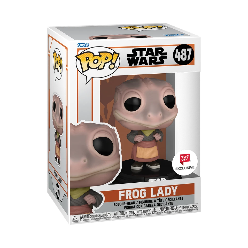 Funko POP! Star Wars The Mandalorian Frog Lady #487 Vinyl Figure
