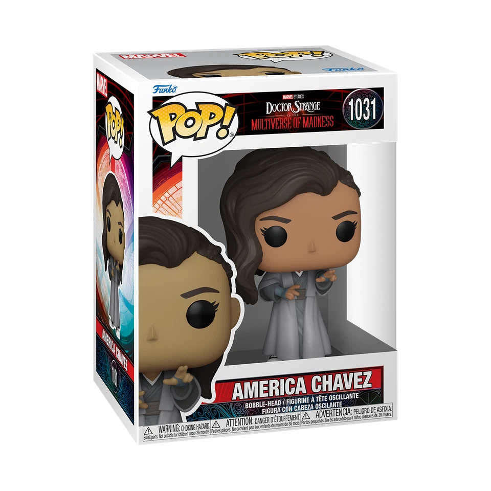 Funko Pop! Vinyl Marvel America Chavez 1031 Doctor Strange Multiverse Of Madness