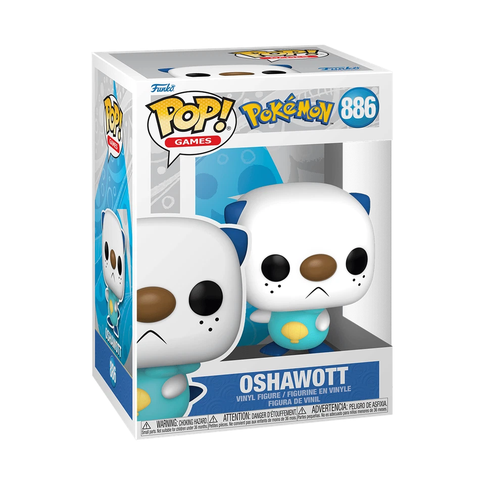 Funko POP! Pokemon Vinyl Figure OSHAWOTT #886