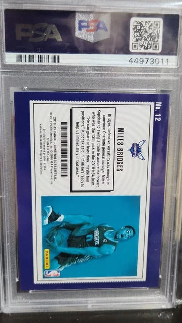2018 PANINI CONTENDERS LOTTERY TICKET #12 MILES BRIDGES